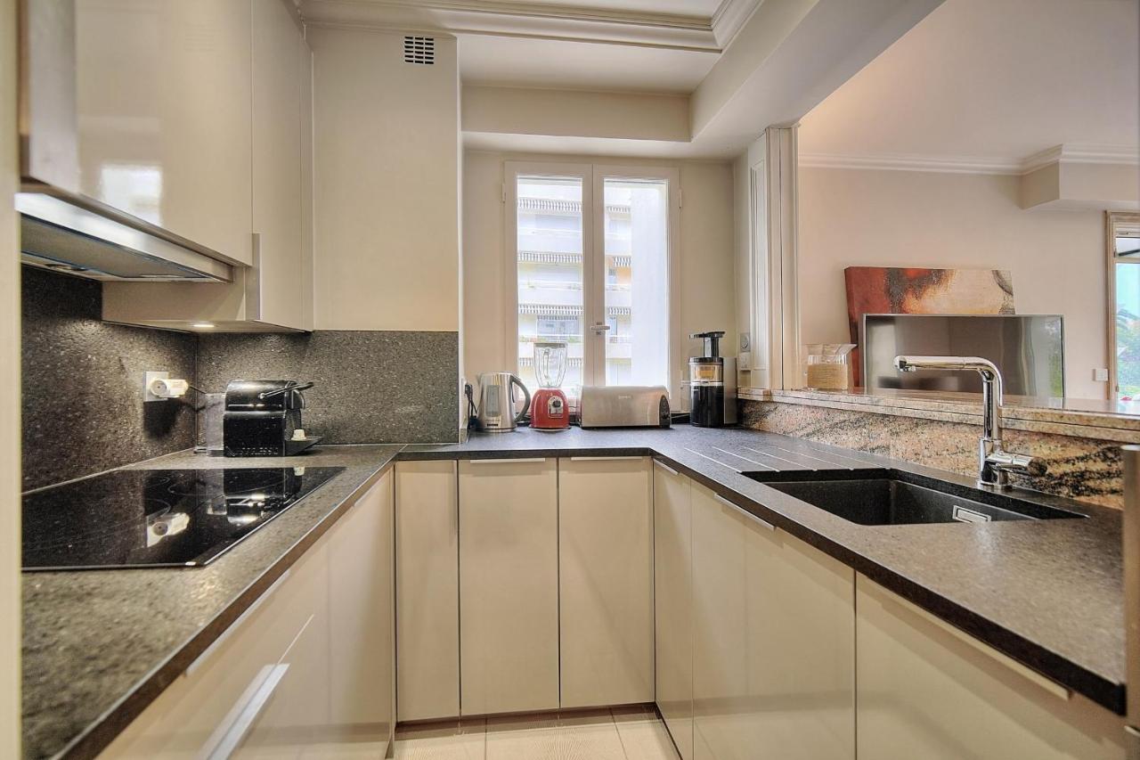 Immogroom - 2 Bedroom - Air Conditioning - Wifi - Terrace - Common Parking Cannes Exteriör bild