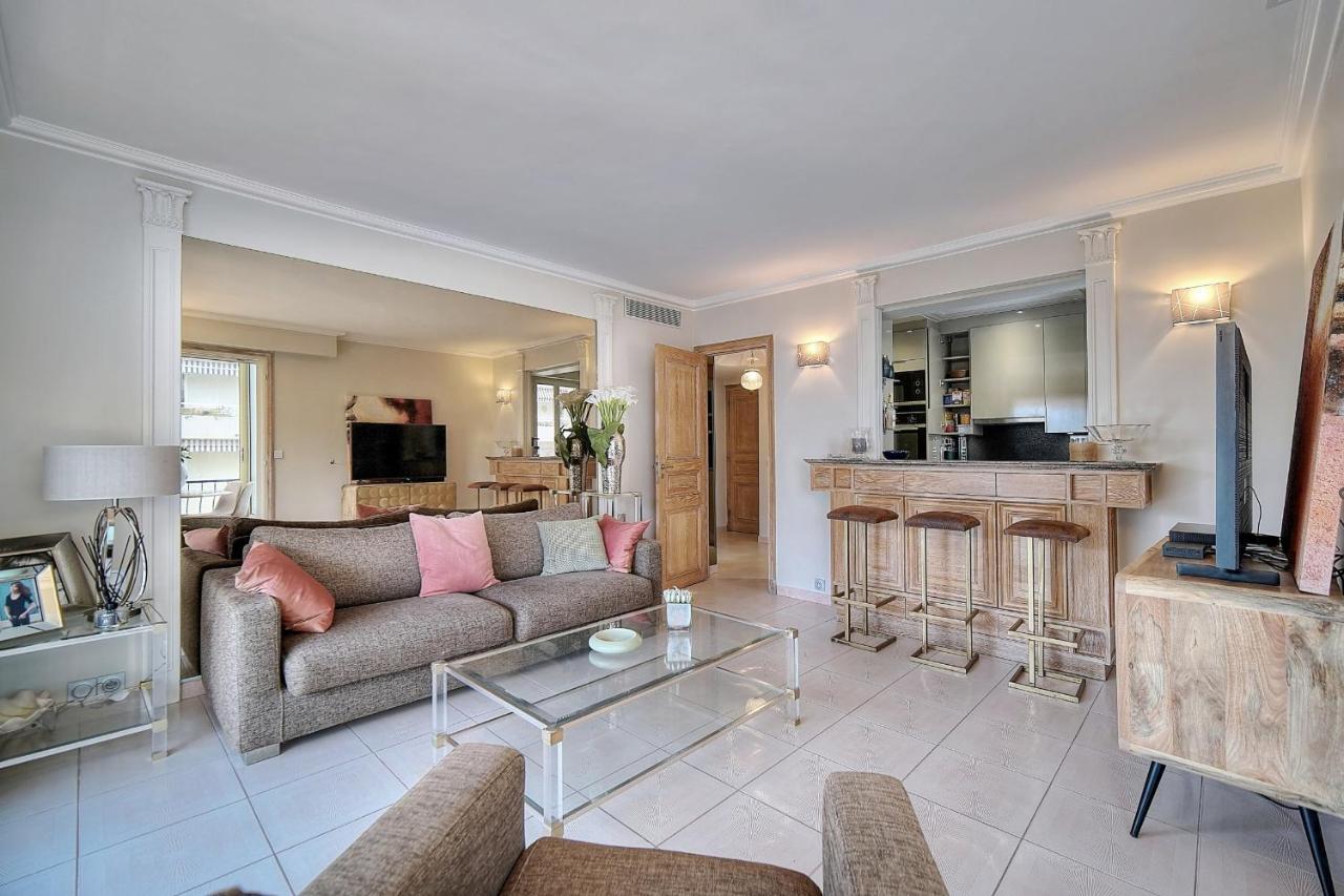 Immogroom - 2 Bedroom - Air Conditioning - Wifi - Terrace - Common Parking Cannes Exteriör bild