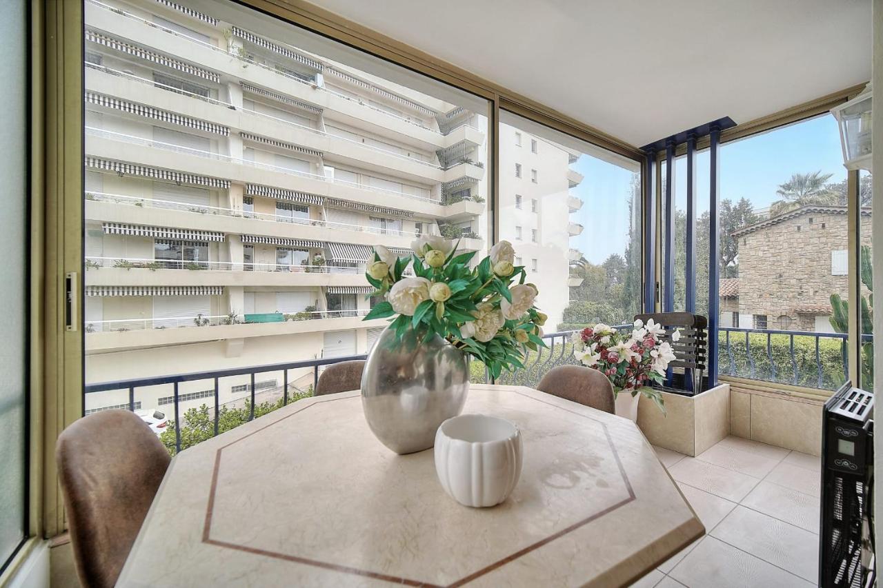 Immogroom - 2 Bedroom - Air Conditioning - Wifi - Terrace - Common Parking Cannes Exteriör bild