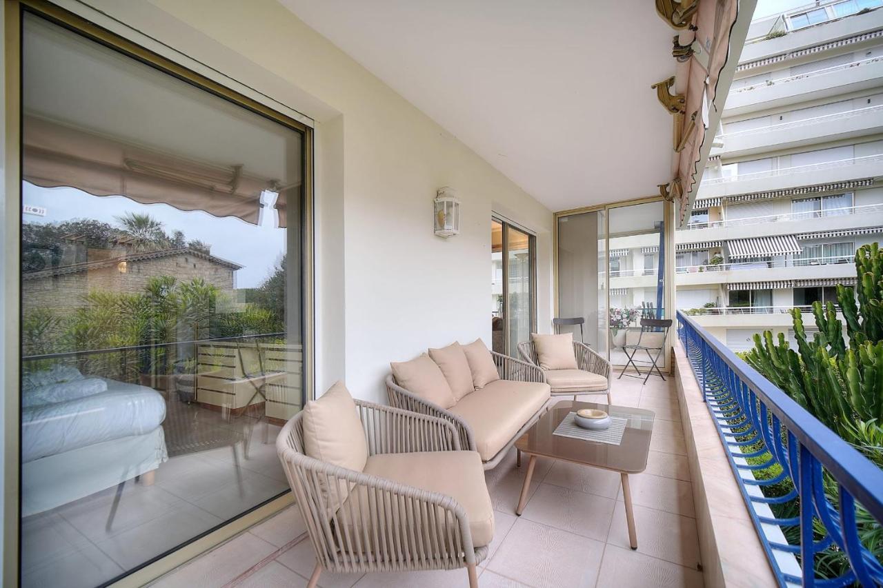 Immogroom - 2 Bedroom - Air Conditioning - Wifi - Terrace - Common Parking Cannes Exteriör bild