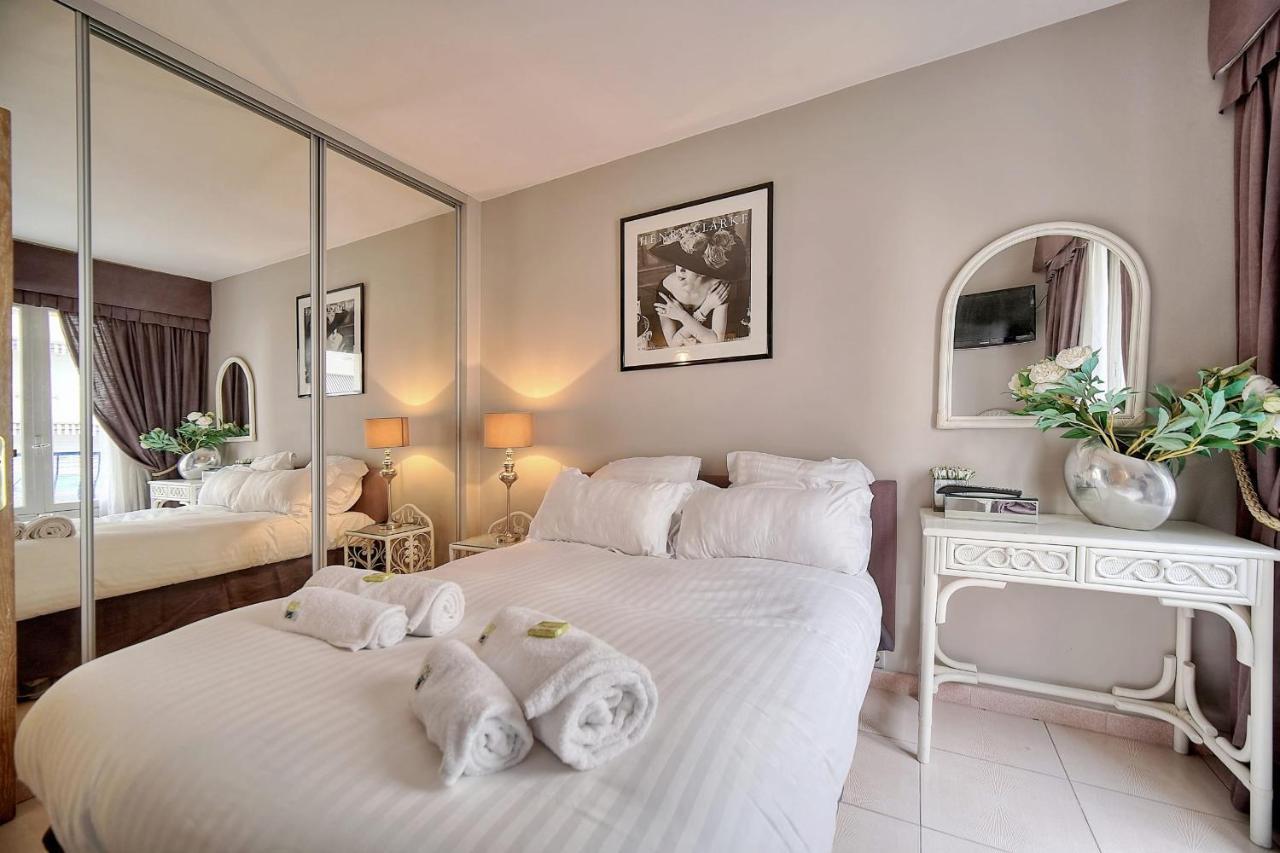 Immogroom - 2 Bedroom - Air Conditioning - Wifi - Terrace - Common Parking Cannes Exteriör bild