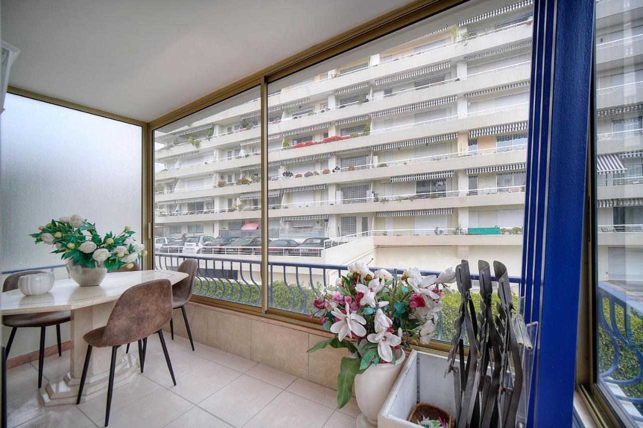 Immogroom - 2 Bedroom - Air Conditioning - Wifi - Terrace - Common Parking Cannes Exteriör bild